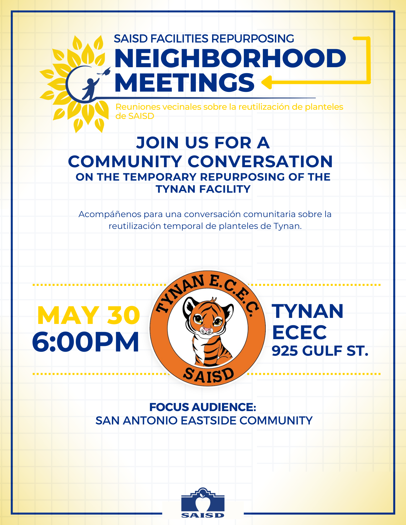 community meeting flyer